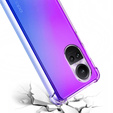 θήκη για το Oppo Reno 10 / 10 Pro, Gradient Dropproof, Μωβ / μπλε