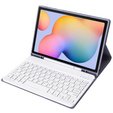 Θήκη + πληκτρολόγιο Samsung Galaxy Tab S6 Lite P610/P615 / S6 Lite 2022 10.4, Pen Slot, μωβ