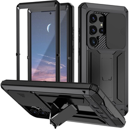 Θωρακισμένη θήκη για Samsung Galaxy S25 Ultra, R-JUST, μαύρη
