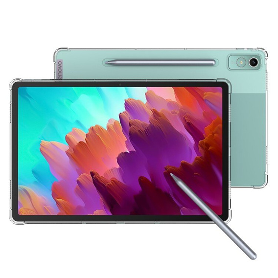 Θήκη για Lenovo Tab P12, σιλικόνη, διαφανής