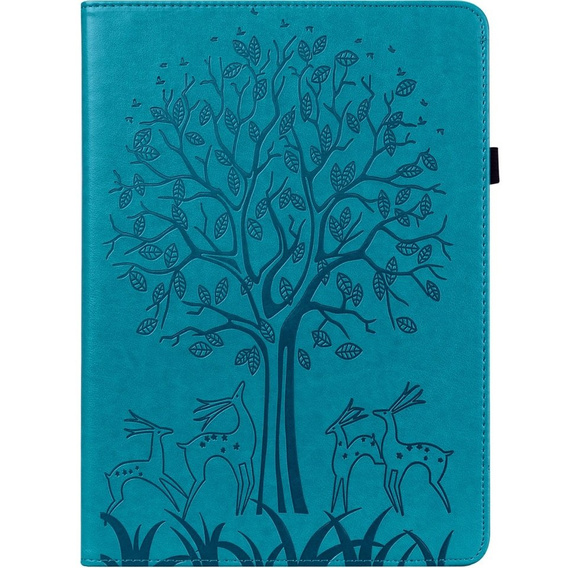 θήκη πτερύγιο για Amazon Kindle Paperwhite 5 (2021), tree, μπλε