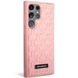 Karl Lagerfeld Θήκη για Samsung Galaxy S23 Ultra, Saffiano Mono Metal, ροζ