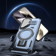 Θήκη για Samsung Galaxy S24 FE, Military MagSafe with camera protection, μπλε