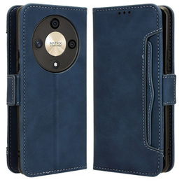 Θήκη με πτερύγιο για Honor Magic 6 Lite 5G, Card Slot, σκούρο μπλε
