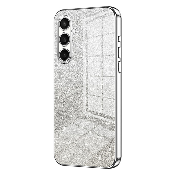 Θήκη Glitter Case CamShield για Samsung Galaxy A57 5G, ασημί