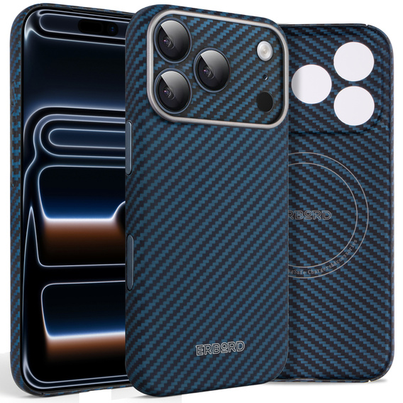 ERBORD Full Kevlar θήκη για MagSafe για iPhone 17 Pro