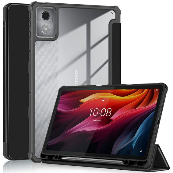 Θήκη για Lenovo Tab K11 Plus, Smartcase Hybrid, με χώρο για γραφίδα, μαύρη