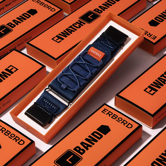 ERBORD Runner Quickfit Nylon Strap για Garmin Fenix 5X/6X/6X PRO/7X