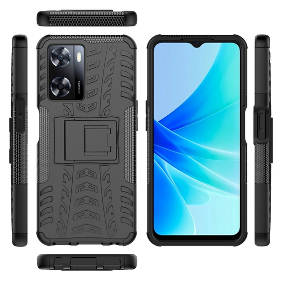 Θήκη για Oppo A57s, Tire Armor, μαύρη