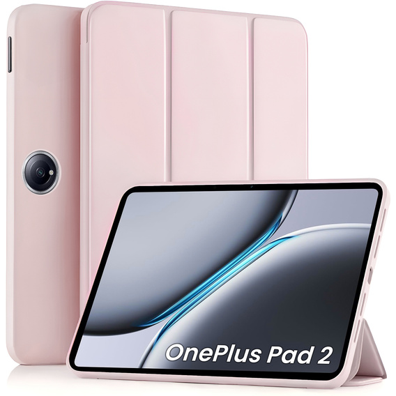 Θήκη για OnePlus Pad 2, Smartcase, ροζ
