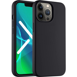 Θήκη για iPhone 14 Pro Max, Silicone Lite, μαύρη