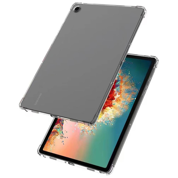 Θήκη για Samsung Galaxy Tab A9+, σιλικόνη, διαφανής