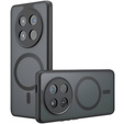 Θήκη για Honor Magic 7 Lite, για MagSafe, ERBORD Μatt Case, μαύρη