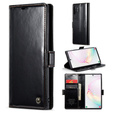 θήκη CASEME για Samsung Galaxy Note 10 Plus, Waxy Textured, μαύρη