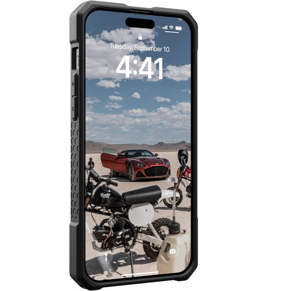 Urban Armor Gear Θήκη για iPhone 15 Plus, Monarch Pro Carbon MagSafe, μαύρη