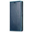 Θήκη με πτερύγιο για Samsung Galaxy A54, ERBORD Waxy Wallet, μπλε