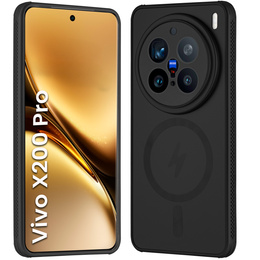 Θήκη για Vivo X200 Pro 5G, MagSafe, μαύρη