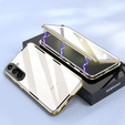 θήκη για το Samsung Galaxy A56, Magnetic Dual Glass, χρυσή