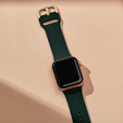 Pasek Silikonowy do Apple Watch 1/2/3/4/5/6/7/8/SE/ULTRA 42/44/45/49mm, Ciemnozielony