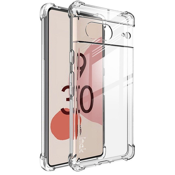 IMAK Θήκη για Google Pixel 7 5G, Dropproof, διαφανής