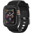 Etui z Paskiem SPIGEN do Apple Watch 4/5/6/7/8SE 44/45mm, Rugged Armor Pro, Black