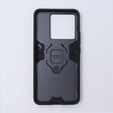Θήκη για Xiaomi 13T / 13T Pro, Kickstand Ring, μαύρη