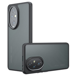 Θήκη για Honor 200 Pro 5G, Fusion Hybrid, διαφανής / μαύρη