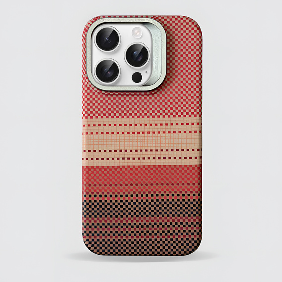 Θήκη για iPhone 15 Pro Max, Πλαίσιο Kickstand, για MagSafe, Sunset Orange