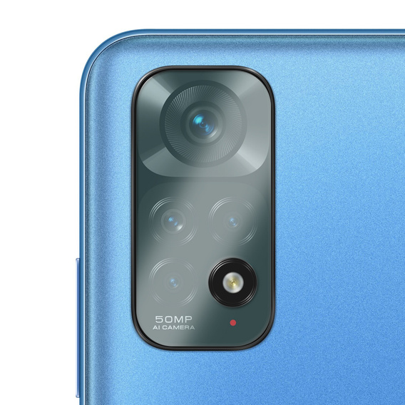 2x ERBORD μετριασμένο γυαλί για την κάμερα για να Xiaomi Redmi Note 11