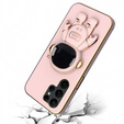 Θήκη για Samsung Galaxy S22 Ultra, Astronaut, ροζ rose gold
