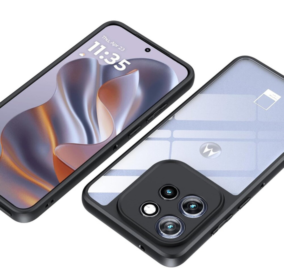 Θήκη για Motorola Edge 50 Neo / Motorola ThinkPhone 25, Fusion Hybrid, διαφανής