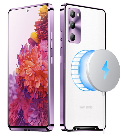 θήκη προστασίας κάμερας για το Samsung Galaxy S20 FE, CamShield MagSafe, διαφανής / βιολετί