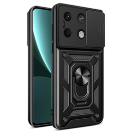 Θήκη για Xiaomi Redmi Note 13 5G, CamShield Slide, μαύρη