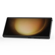 Θήκη για Samsung Galaxy S24 Ultra, KickStand Camera Lens, μωβ