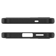 θήκη Spigen για Samsung Galaxy S25+ Plus, Core Armor MagSafe, μαύρη + μετριασμένο γυαλί 9H