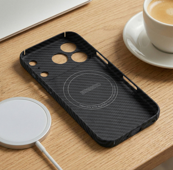 Θήκη MagSafe ERBORD Full Kevlar για iPhone 17 Pro Max