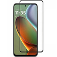 Μετριασμένο γυαλί 3D για Motorola Moto G15 / Motorola Moto G15 Power, μαύρο πλαίσιο