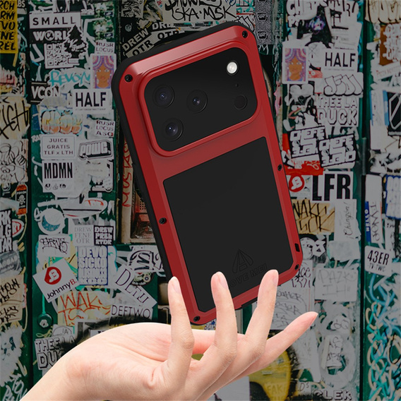 Θήκη με γυαλί ανθεκτικό σε κρούσεις για iPhone 17 Pro