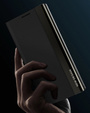 Θήκη με πτερύγιο για Honor Magic 6 Lite 5G, Side Magnetic, μαύρη