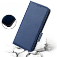Θήκη με πτερύγιο για Nokia X30 5G, Wallet Litchi Magnet Case, σκούρο μπλε