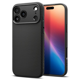 Θήκη Spigen Liquid Air για iPhone 17 Pro Max, Μαύρο ματ