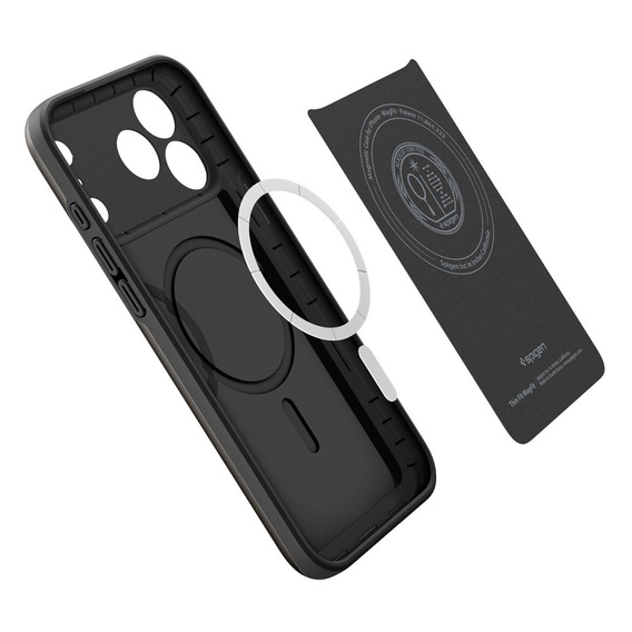 Θήκη Spigen για iPhone 17 Pro, Thin Fit MagSafe, Μαύρο