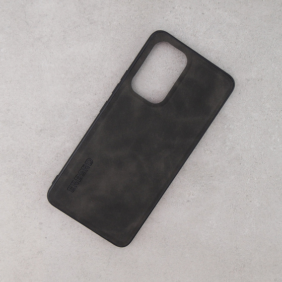Θήκη για Samsung Galaxy A53, ERBORD Business, με πλάκα στήριξης αυτοκινήτου, γκρι