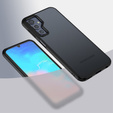 Θήκη για Samsung Galaxy M34, Fusion Hybrid, διαφανής / μαύρη