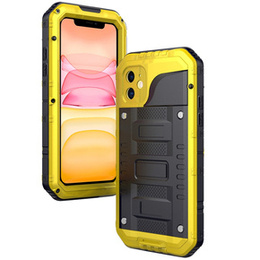 Θωρακισμένη θήκη για iPhone 11, R-JUST, κίτρινη