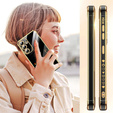 Θήκη για Samsung Galaxy S25 FE, Electro heart, μαύρη