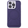 Θήκη για iPhone 15 Pro Max, ERBORD Armor Mag, μωβ