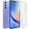 2x Μετριασμένο γυαλί για Samsung Galaxy A34 5G, ERBORD 9H Hard Glass στην οθόνη