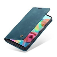 θήκη CASEME για Samsung Galaxy A71, Leather Wallet Case, πράσινη