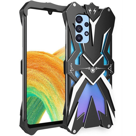 Θωρακισμένη θήκη για Samsung Galaxy A33 5G, Aluminum Alloy, μαύρη